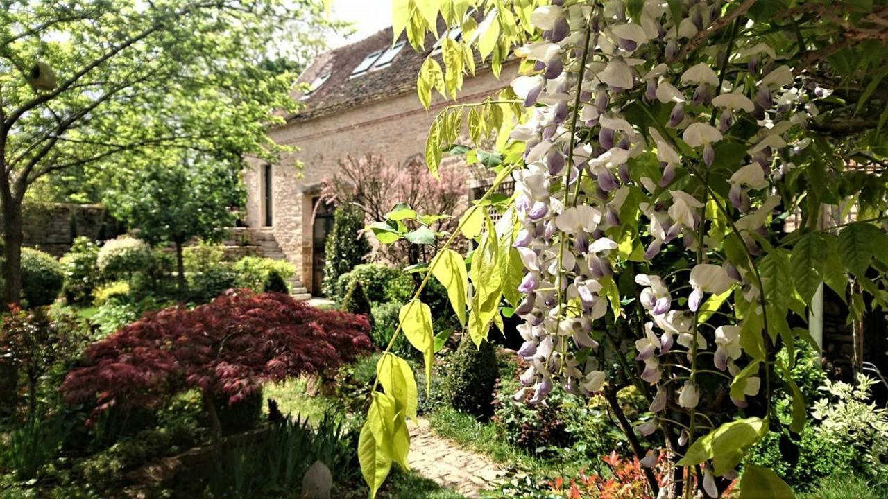Willa Les Jardins Art-Conscience Etrigny Zewnętrze zdjęcie